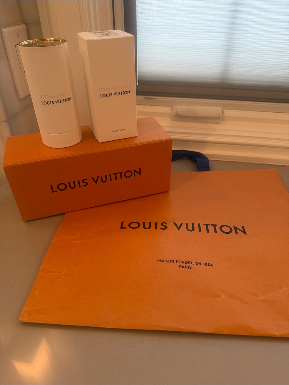 Louis Vuitton Perfume Boxes & Shopping Bag